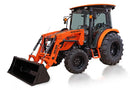 Bad Boy 50 Series Cab Tractor — 48 HP HST, Industrial Tires, Loader/Backhoe