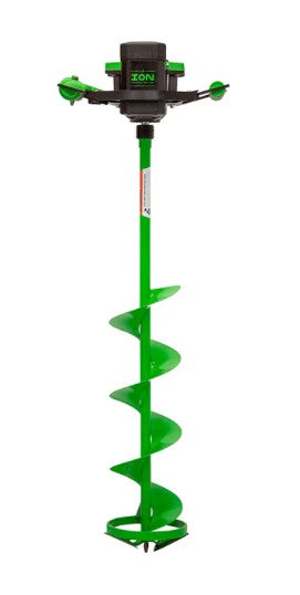 ION Alpha Electric Ice Auger, 8" Steel: 59150