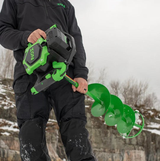 ION Alpha Electric Ice Auger, 10" Steel: 59200