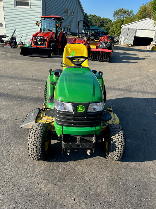 2002 JOHN DEERE X485 GARDEN TRACTOR MOWER