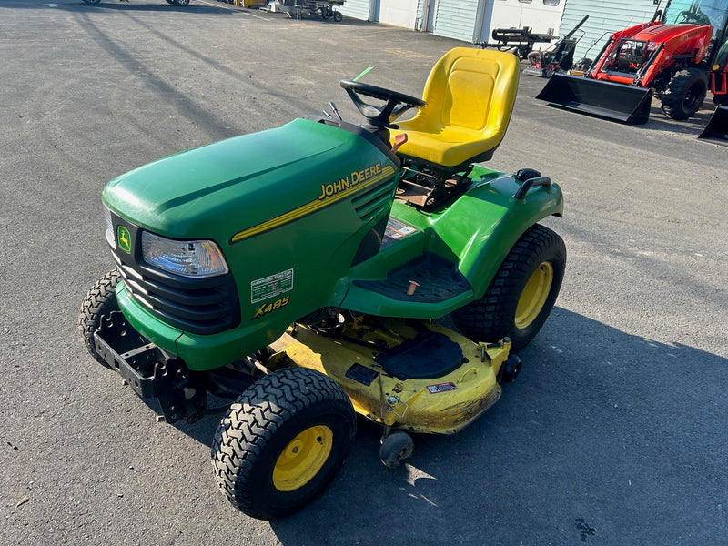 2002 JOHN DEERE X485 GARDEN TRACTOR MOWER